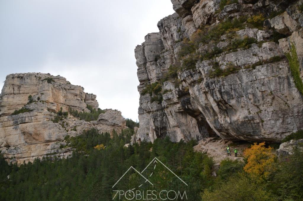 Trail running in the footsteps of the Maquis in Tinença de Benifassà region of Valencia