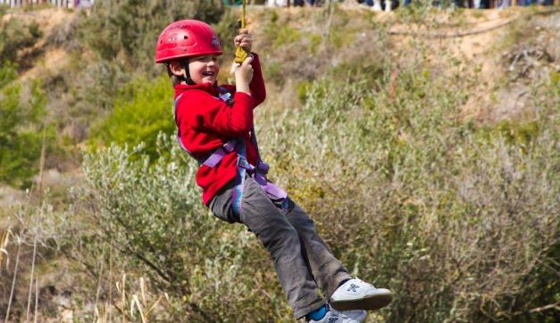 Aventura «de película» para toda la familia en el Albergue ACTIO 