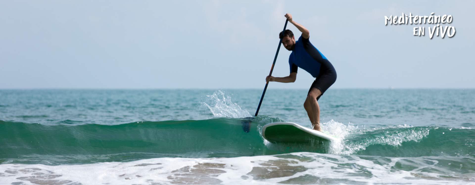 Paddle surf en las playas de la Comunitat Valenciana